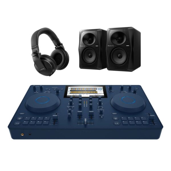 AlphaTheta OMNIS-DUO, HDJ-X5 and VM-50 DJ Controller Bundle