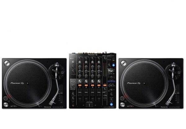 Pioneer DJ PLX-500 Turntable and DJM-750mk2 DJ Equipment Package